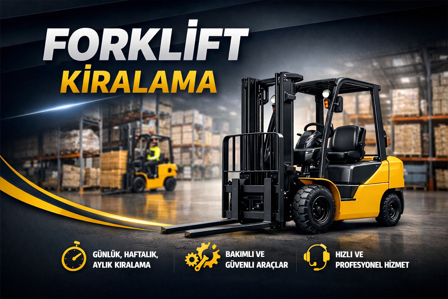 FORKLİFT KİRALAMA